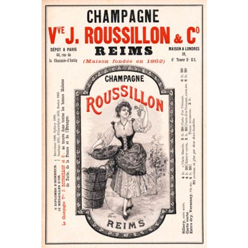 Champagne Roussillon, 1901