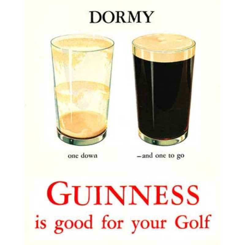 Guinness, Good For Golf