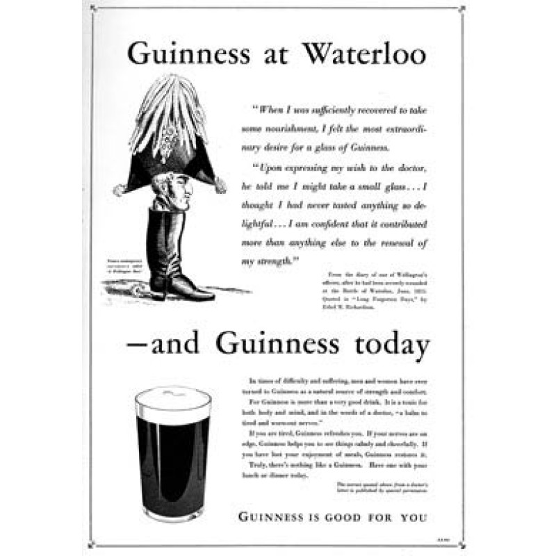 Guinness, Waterloo, 1939