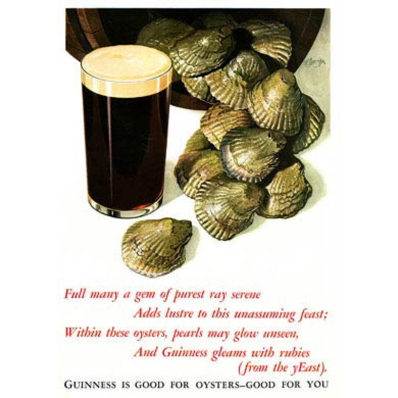 Guinness, Oysters, 1935