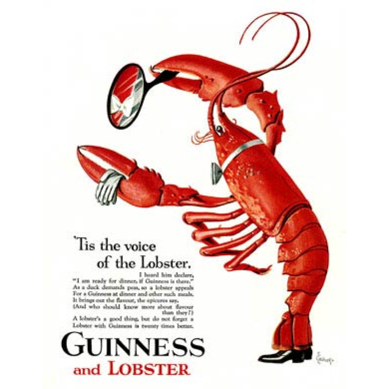 Guinness, Voice of the Lobster, 1931