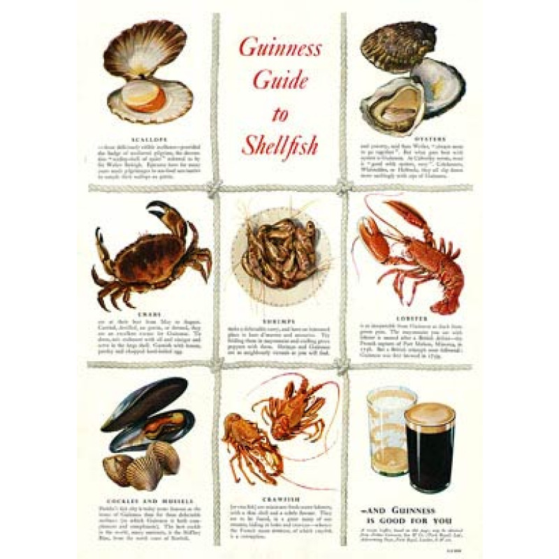 Guinness, Shellfish
