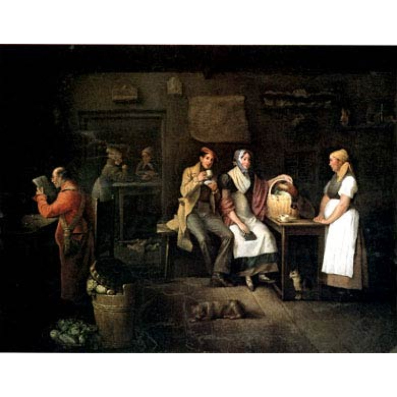 Coffeehouse, Vienna, 1863