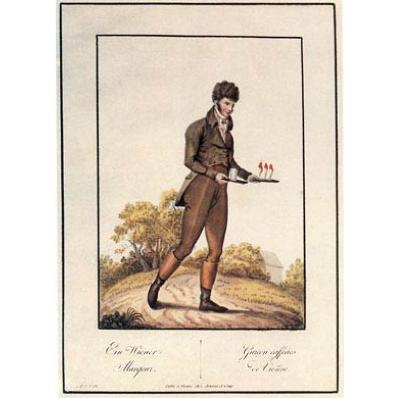 Coffee House Waiter, Vienna