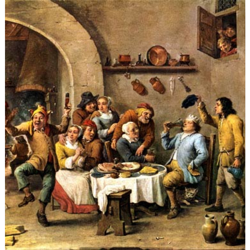 Teniers, The King Drinks