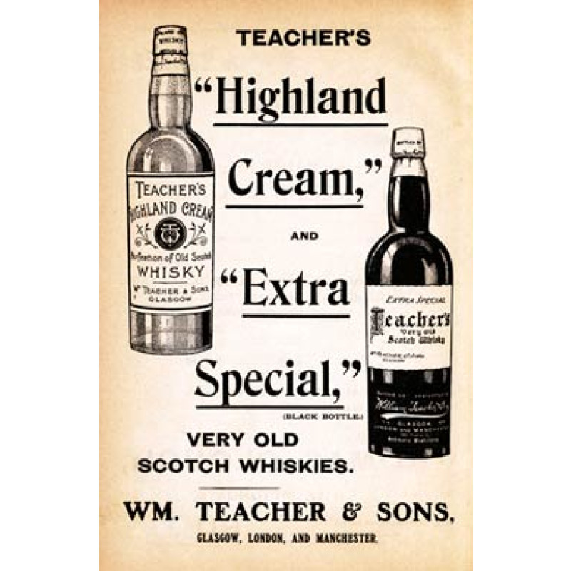 Teachers Whisky, 1908
