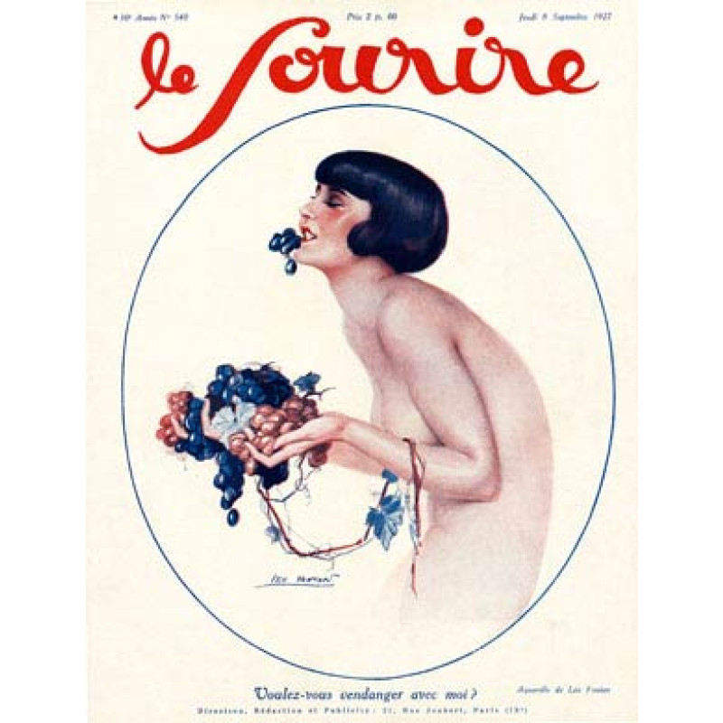 Sourire Vendanger