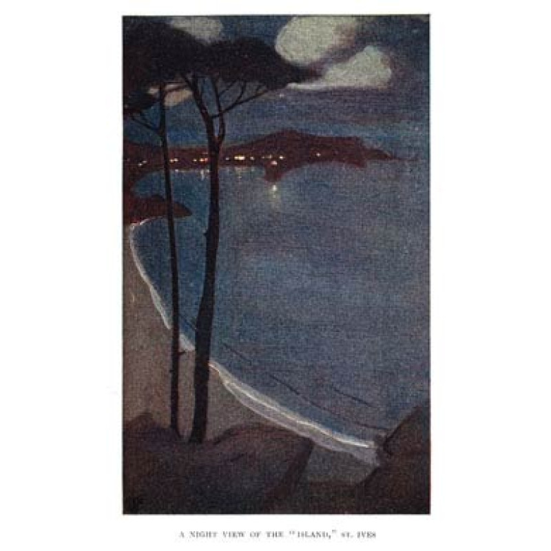 St Ives, Night View, 1905