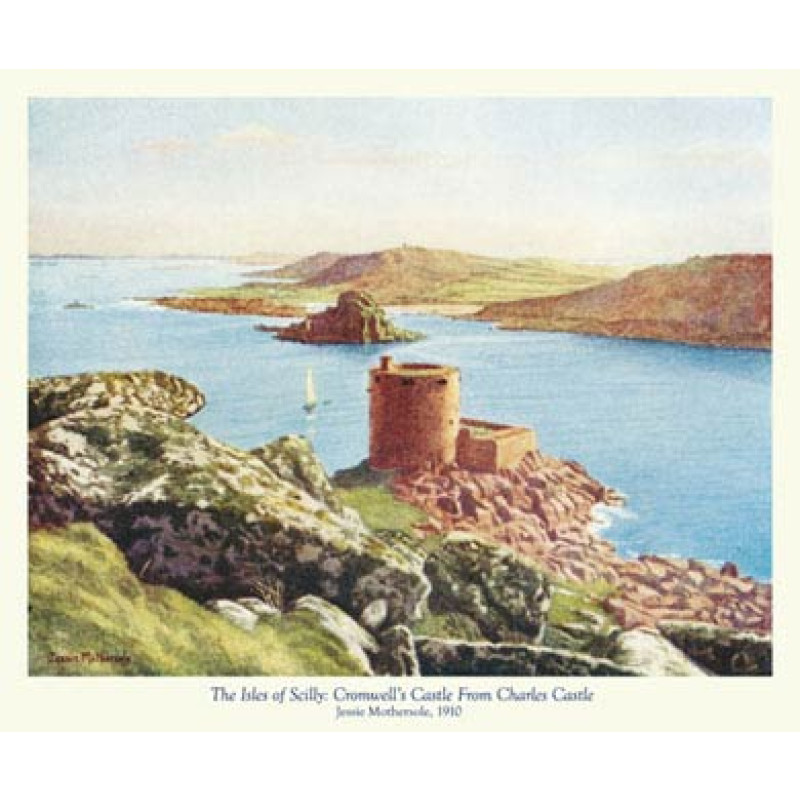 Scilly, Cromwells Castle from Charles Castle