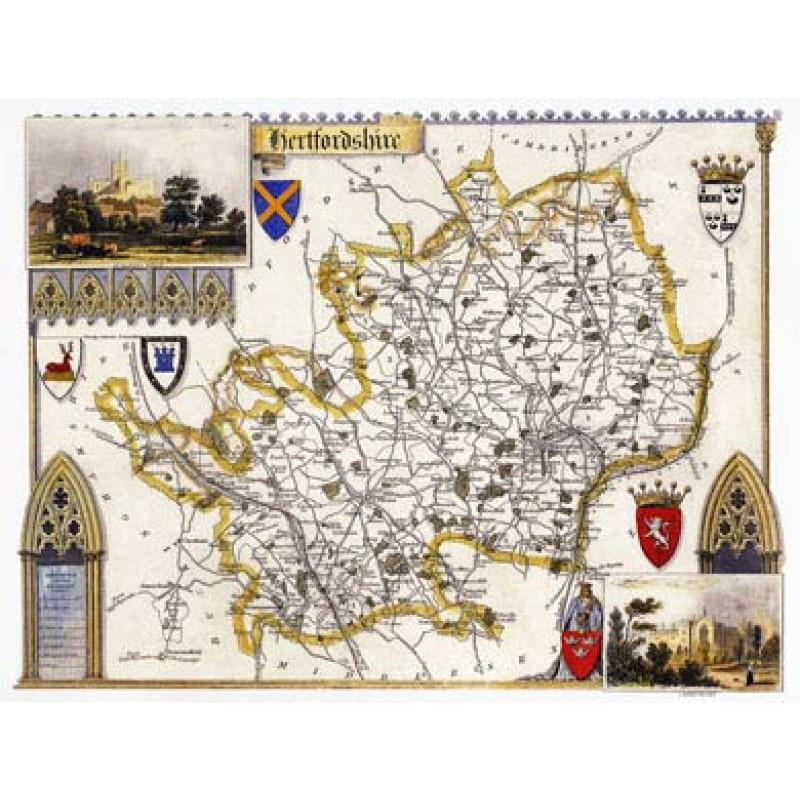 Hertfordshire Map