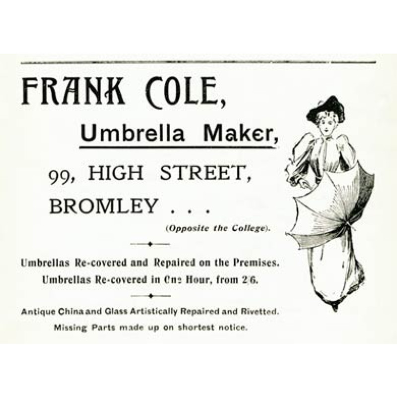 Frank Cole, Umbrella Maker