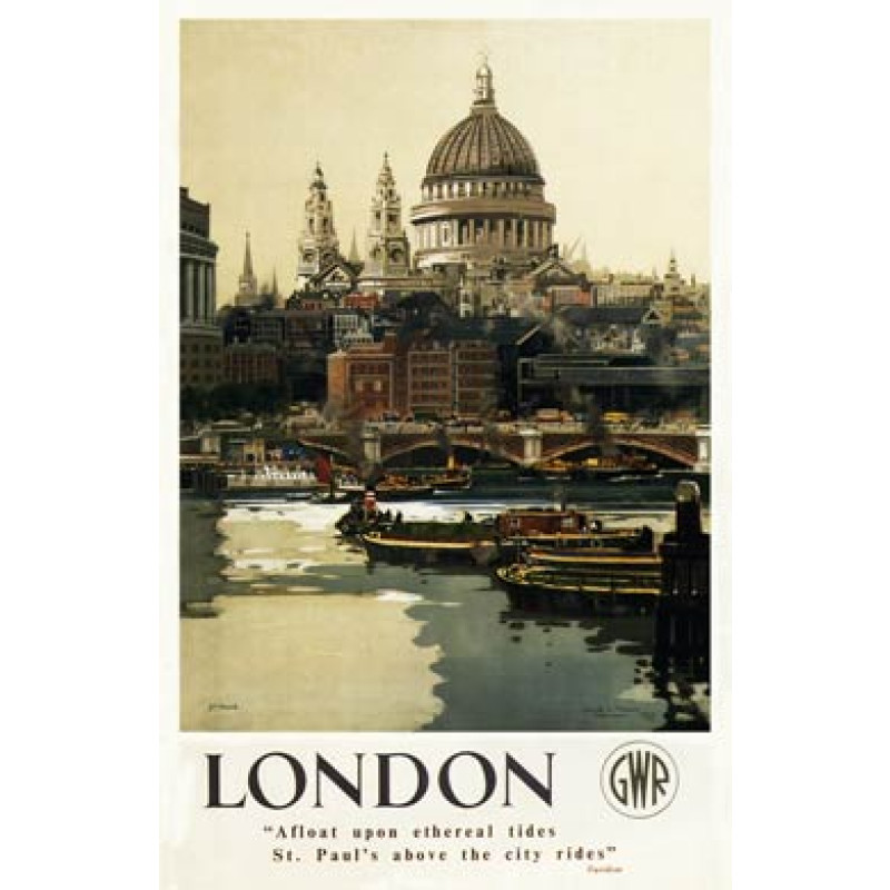London Railway Poster