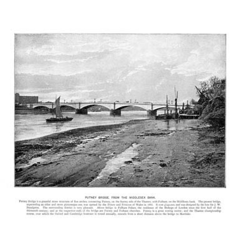 Putney Bridge, 1900