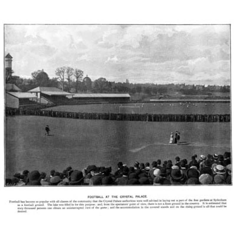 Football at the Crystal Palace, 1901