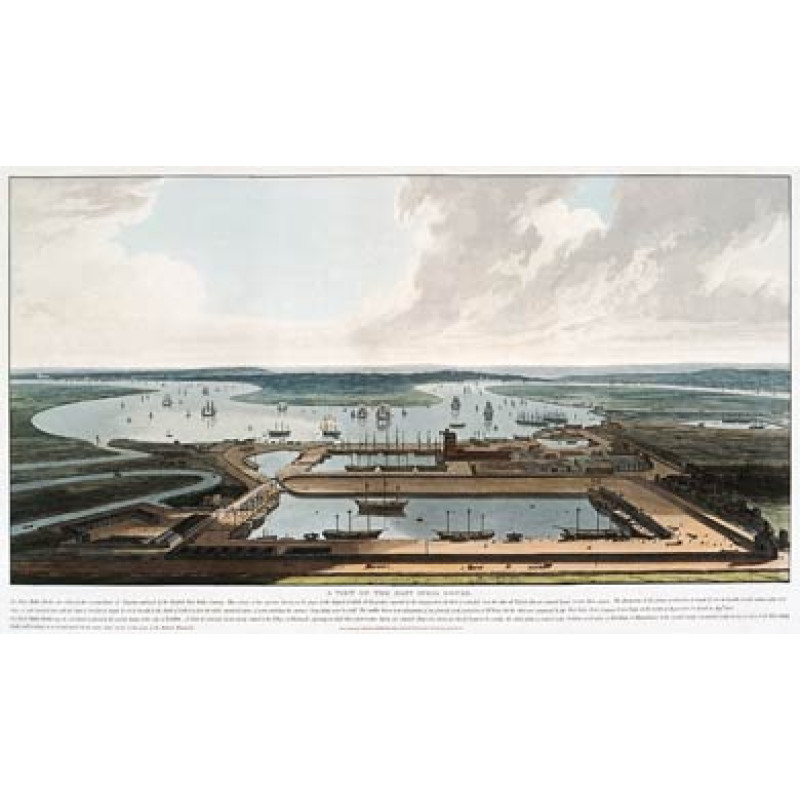 East India Docks 1808
