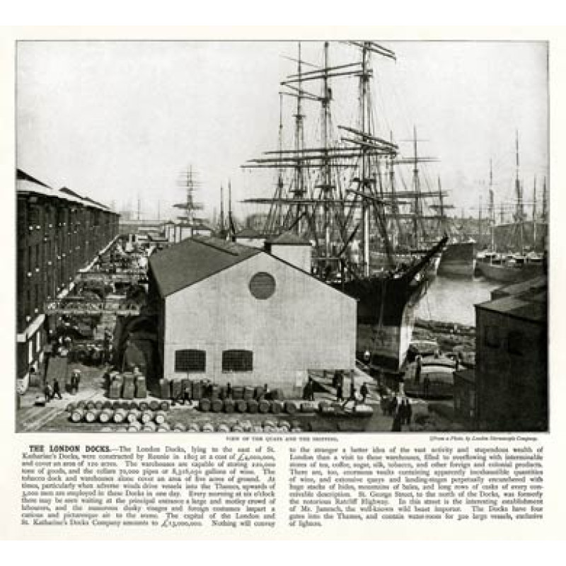 London Docks 1900