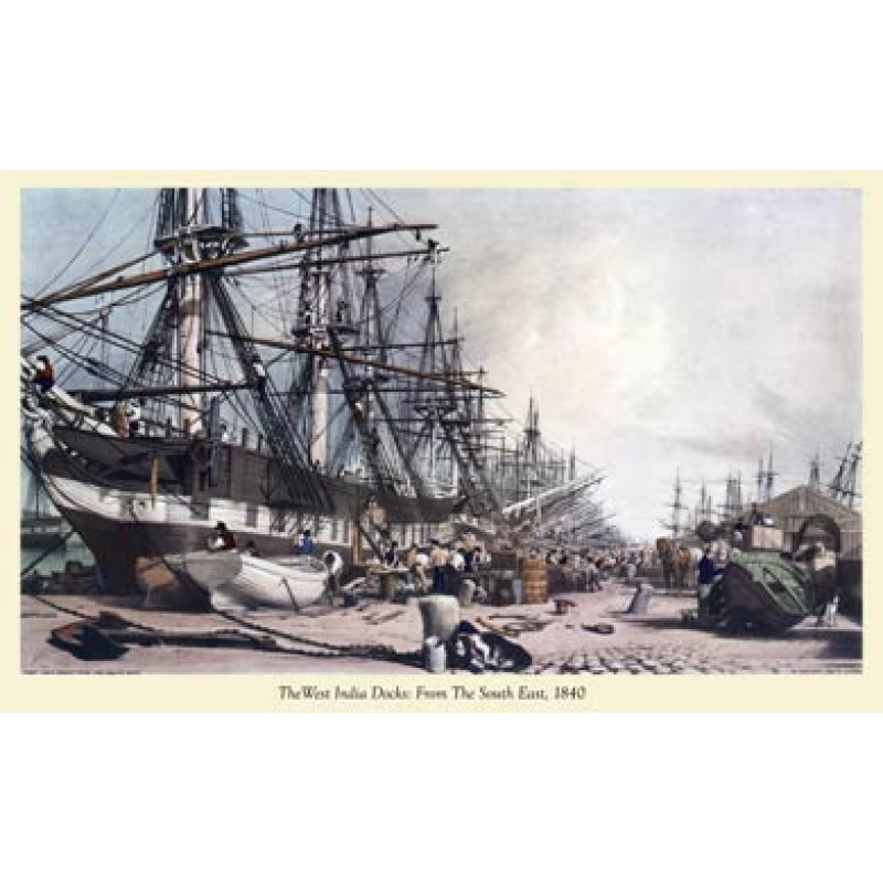West India Docks 1840