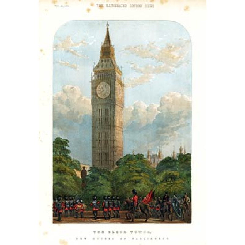 The Clock Tower, Houses of Parliament, 1859