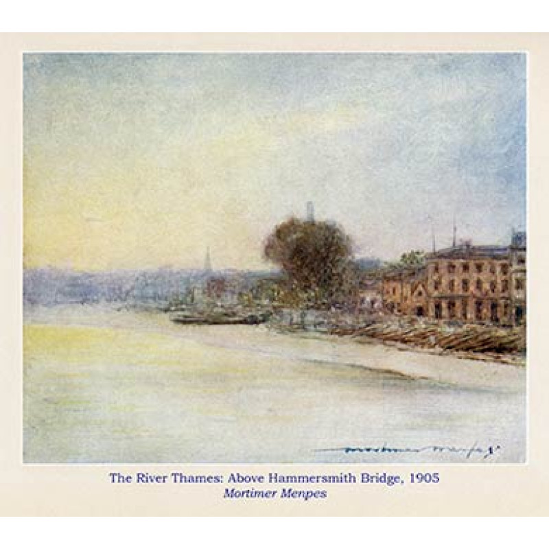 River Thames, Above Hammersmith Bridge, 1905
