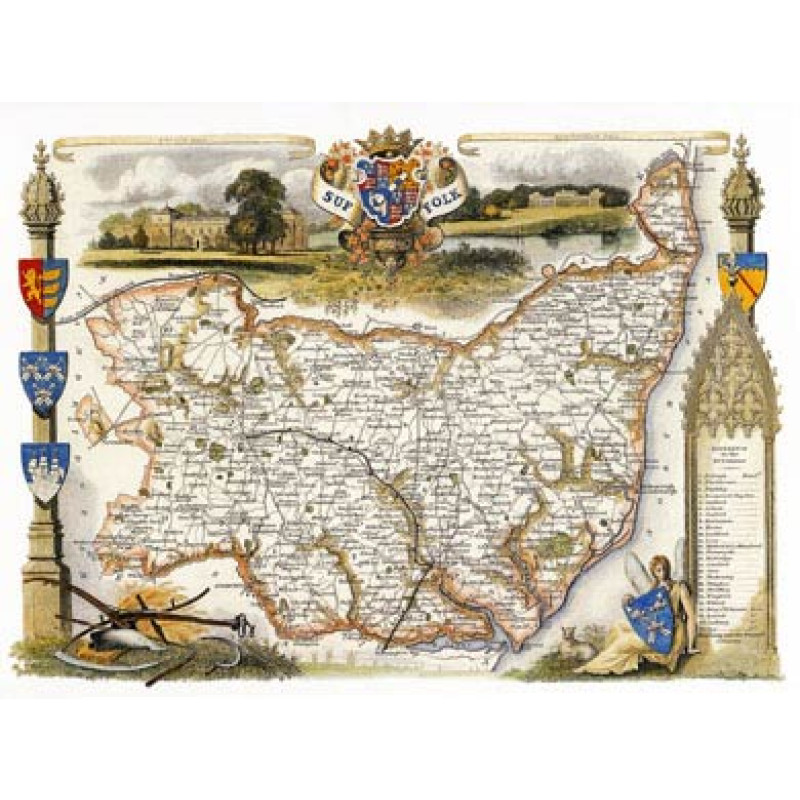 Suffolk Map
