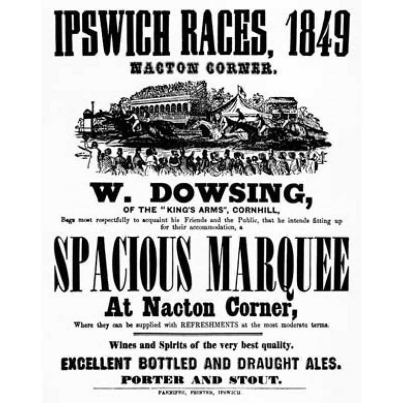 Ipswich Races, 1849