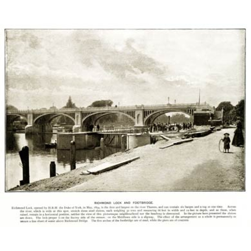 Richmond Lock and Footbridge