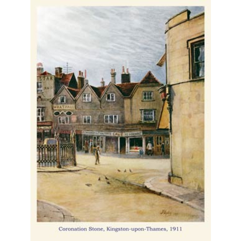 Coronation Stone, Kingston, 1911