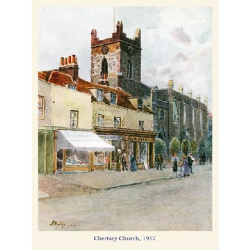 Chertsey Church, 1912