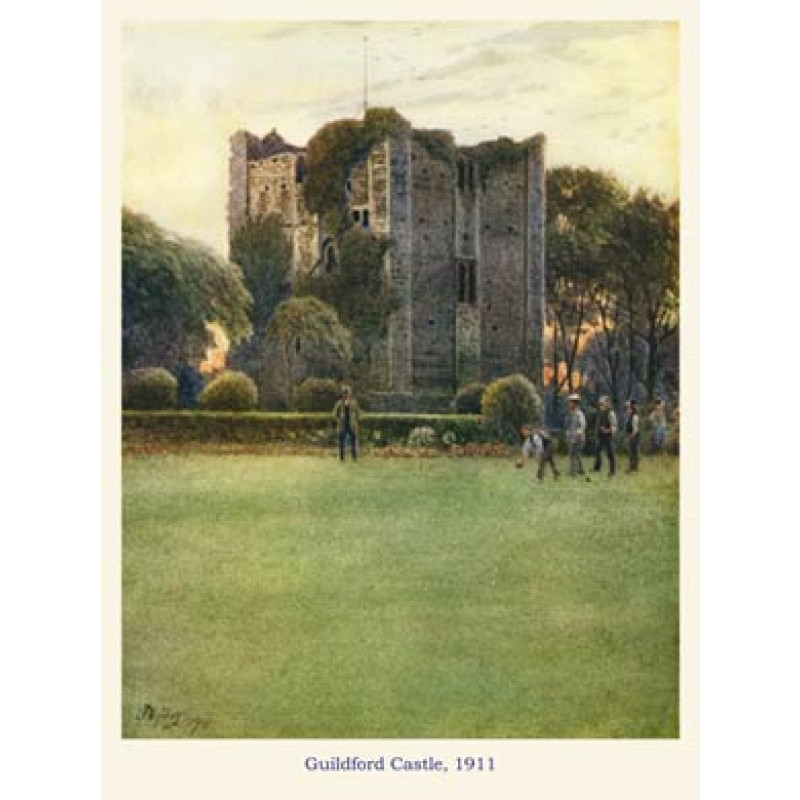 Guildford Castle, 1911