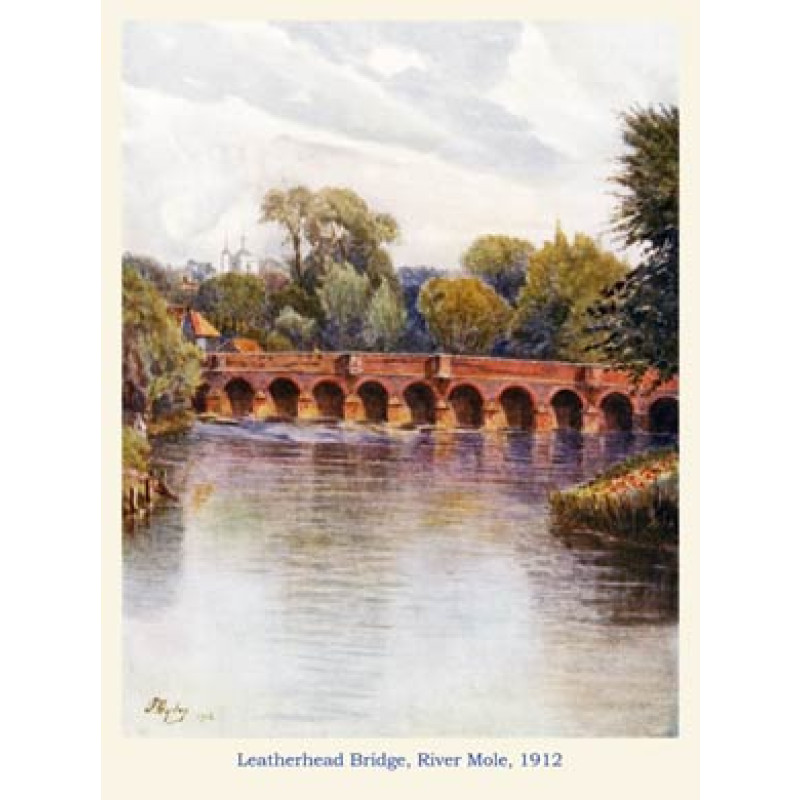 Leatherhead Bridge, 1912