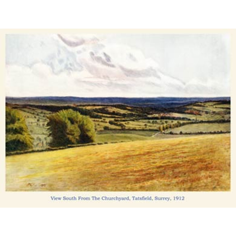 View From Tatsfield Churchyard, 1912