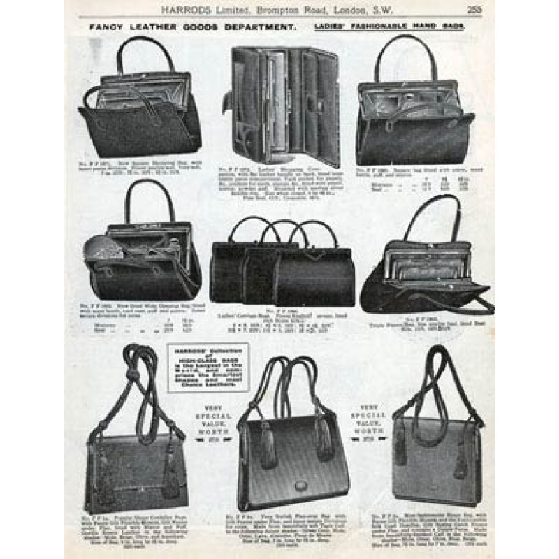Harrods Handbags 1912