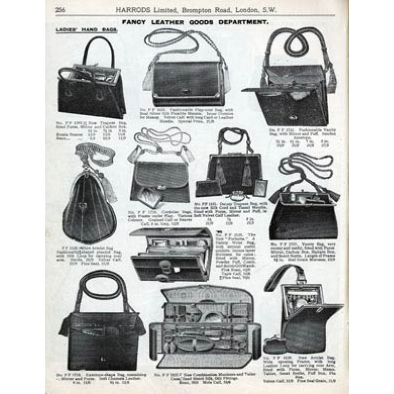 Harrods Handbags 1912