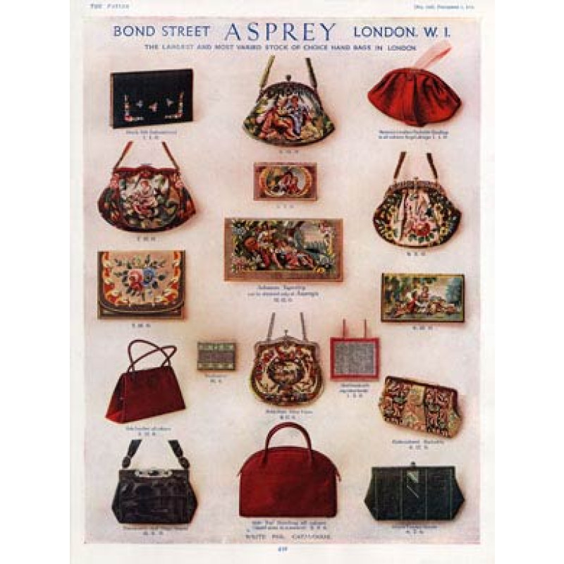 Asprey's Handbags, 1926