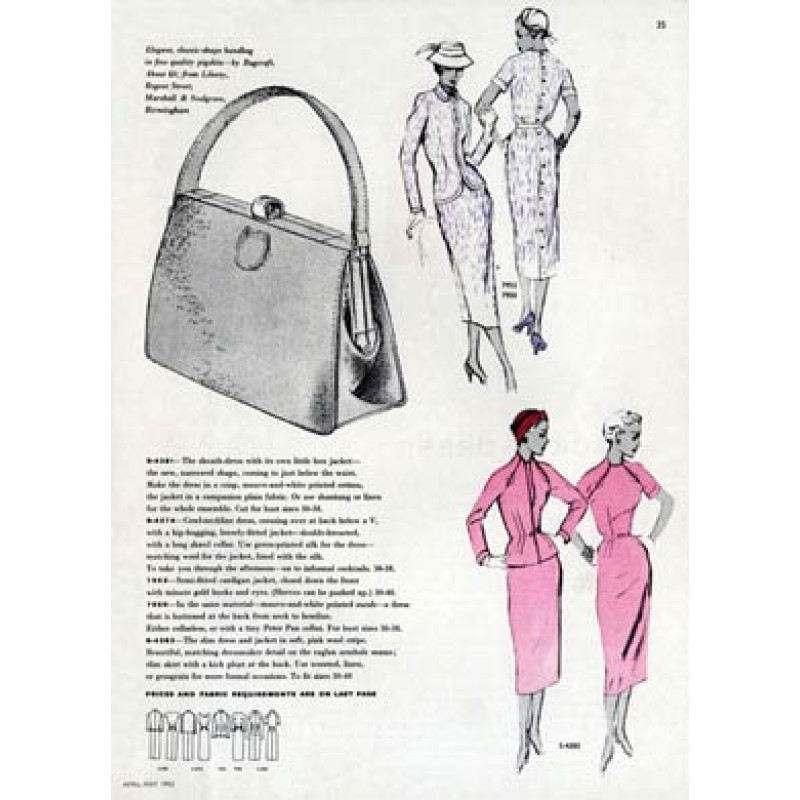 Bagcraft Handbag, 1953