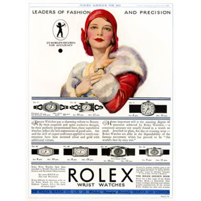 Rolex Wrist Watches, 1930