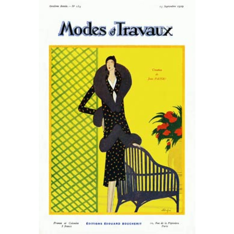 Modes Et Travaux, Sep 1929