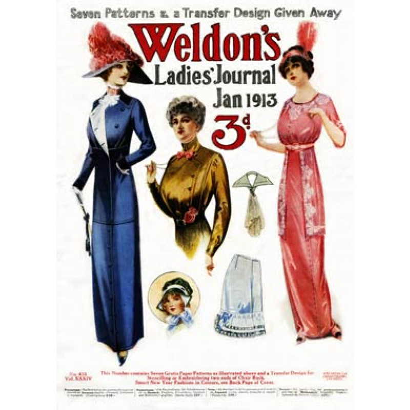 Weldons Ladies Journal, Jan 1913