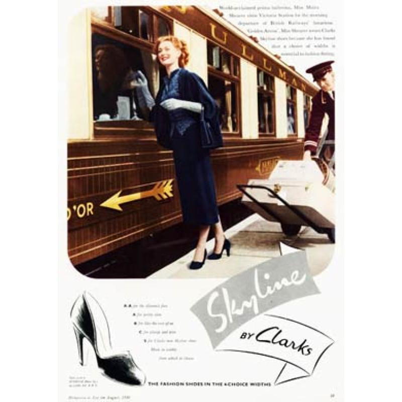 Moira Shearer, Clarks Skyline Shoes