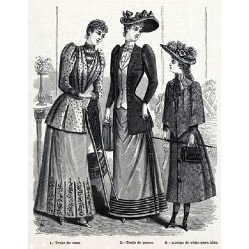 1891 Ladies Fashion