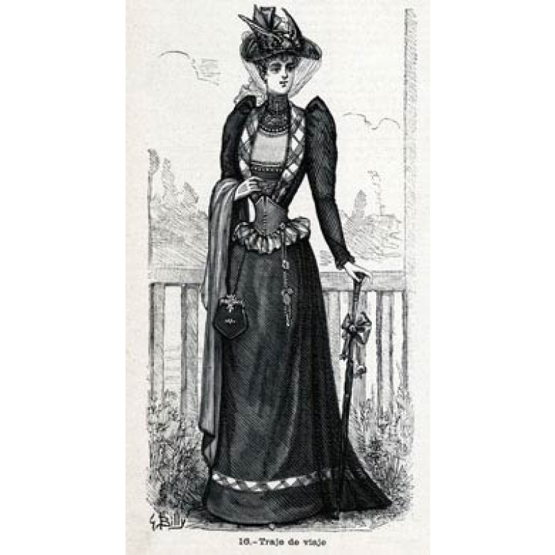 Lady of Fashion 1891