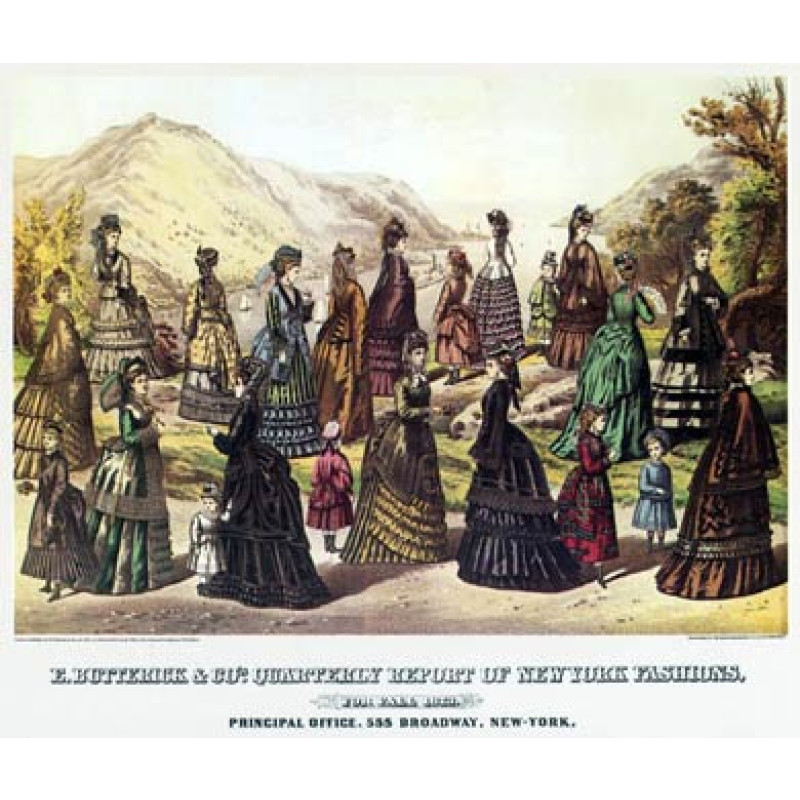 E Butterick New York Fashions, 1873