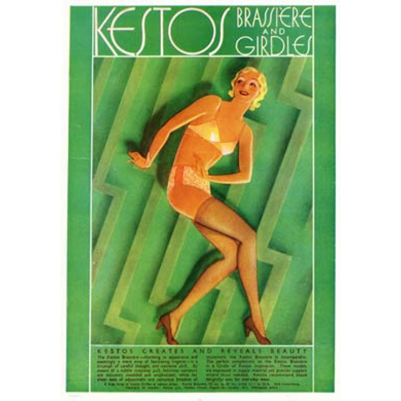 Kestos Brassiere & Girdles 1932