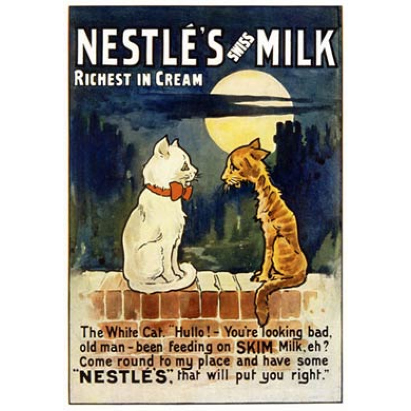 Nestles Milk, Cats Advert