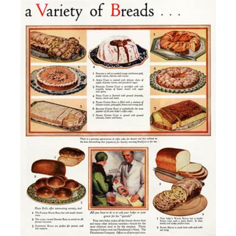 A Variety Of Breads