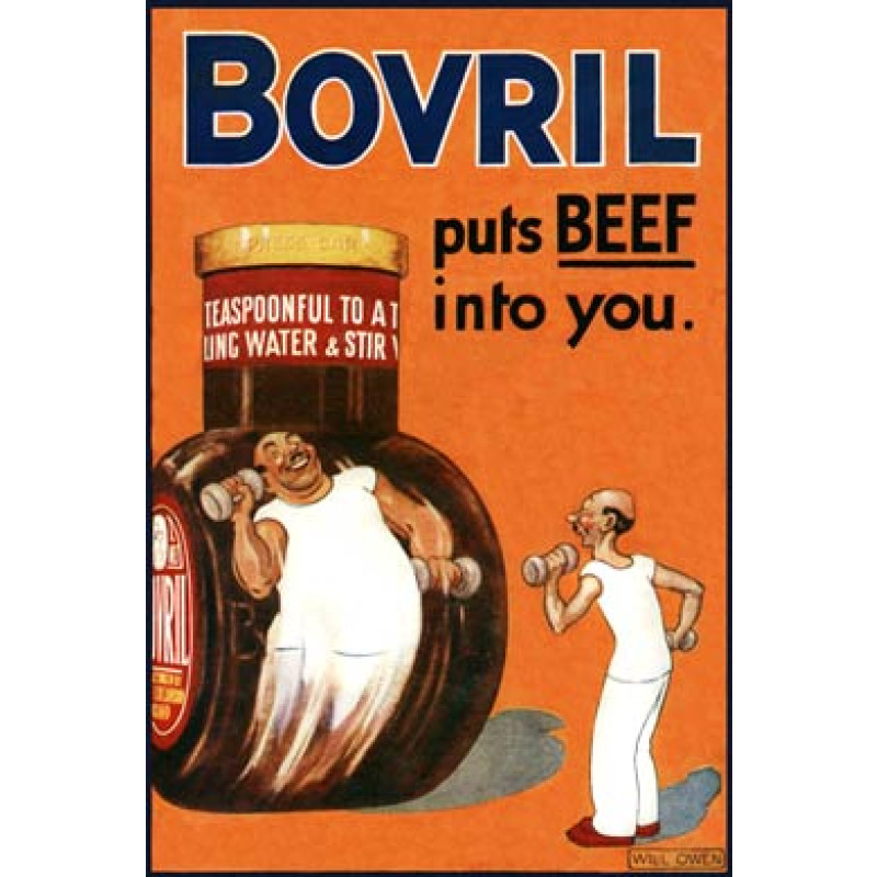 Bovril, Puts Beef Into You