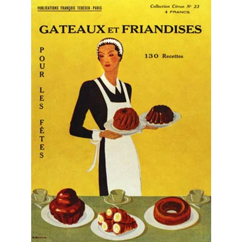 French Dessert Recipes, 1921
