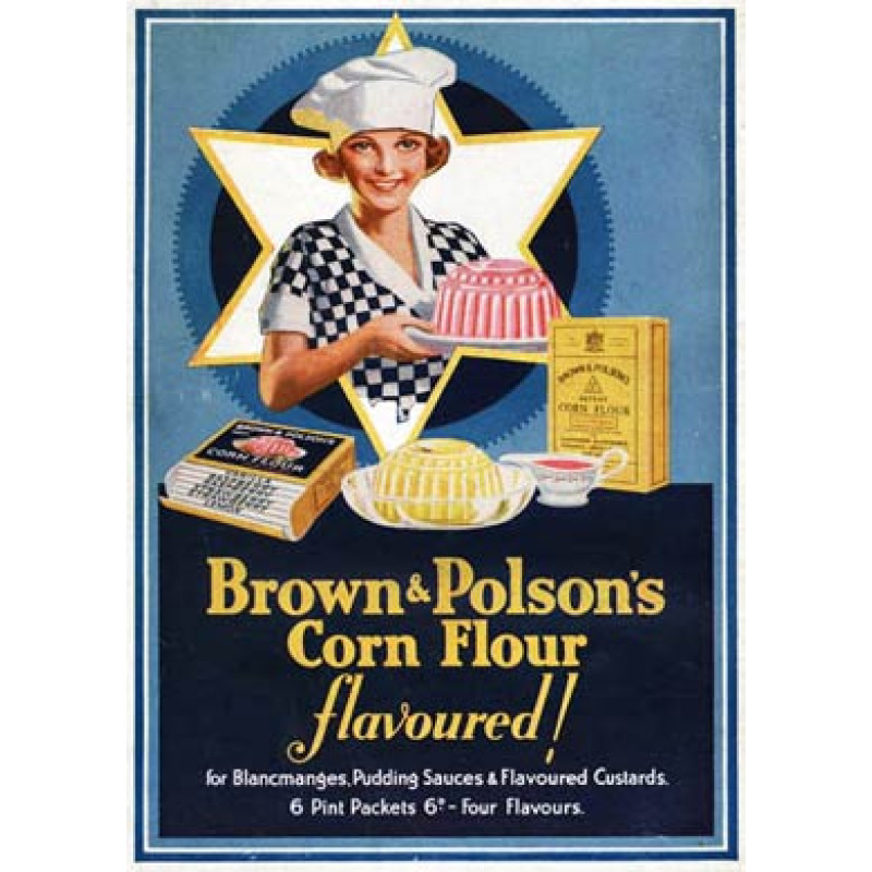 Brown & Polsons Corn Flour, 1931