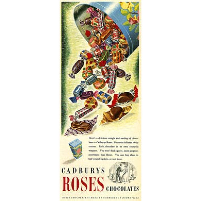 Cadbury's Roses, 1952
