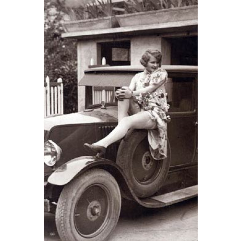 Lady On a Car